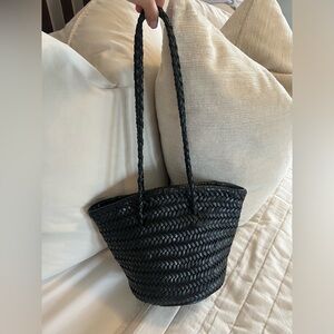 ZARA LEATHER SUMMER SHOULDER BAG